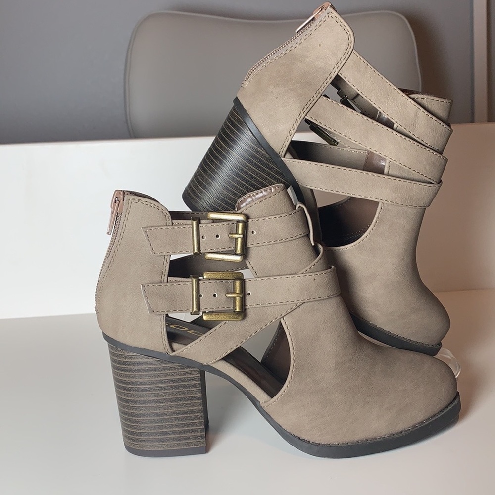 Soda Scribe Ankle Boots.
